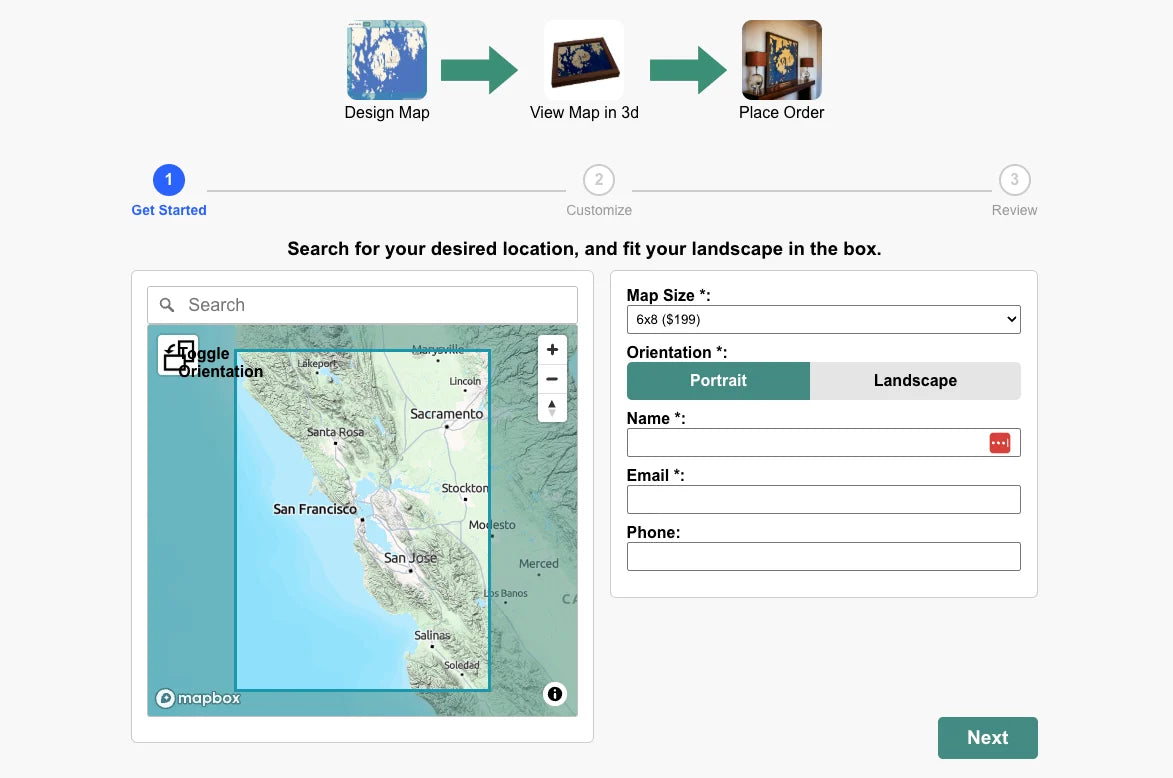 Try Our Custom Map Builder
