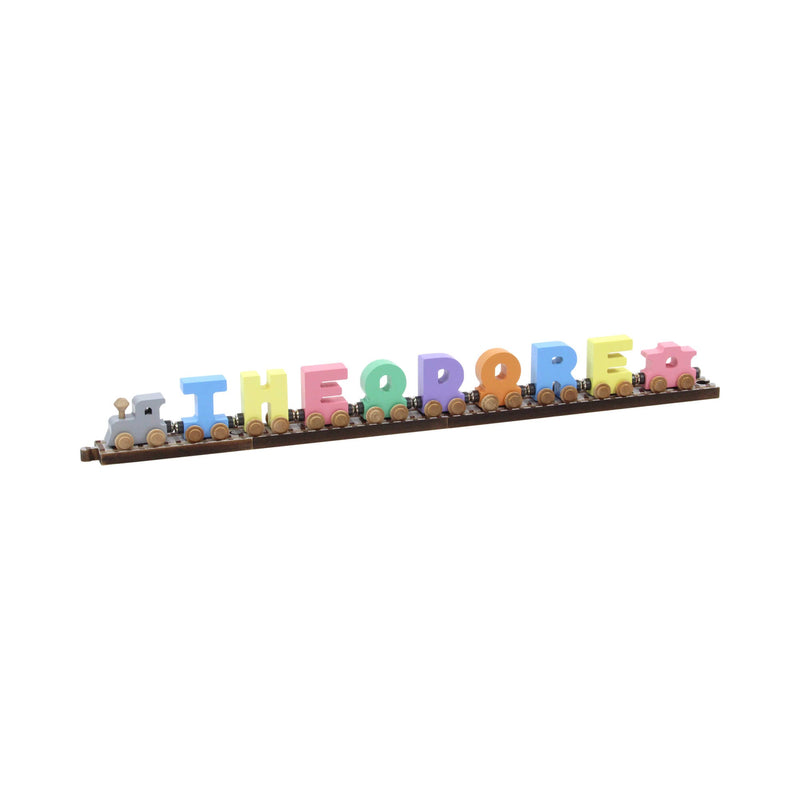 NameTrains Pastel Letters Name