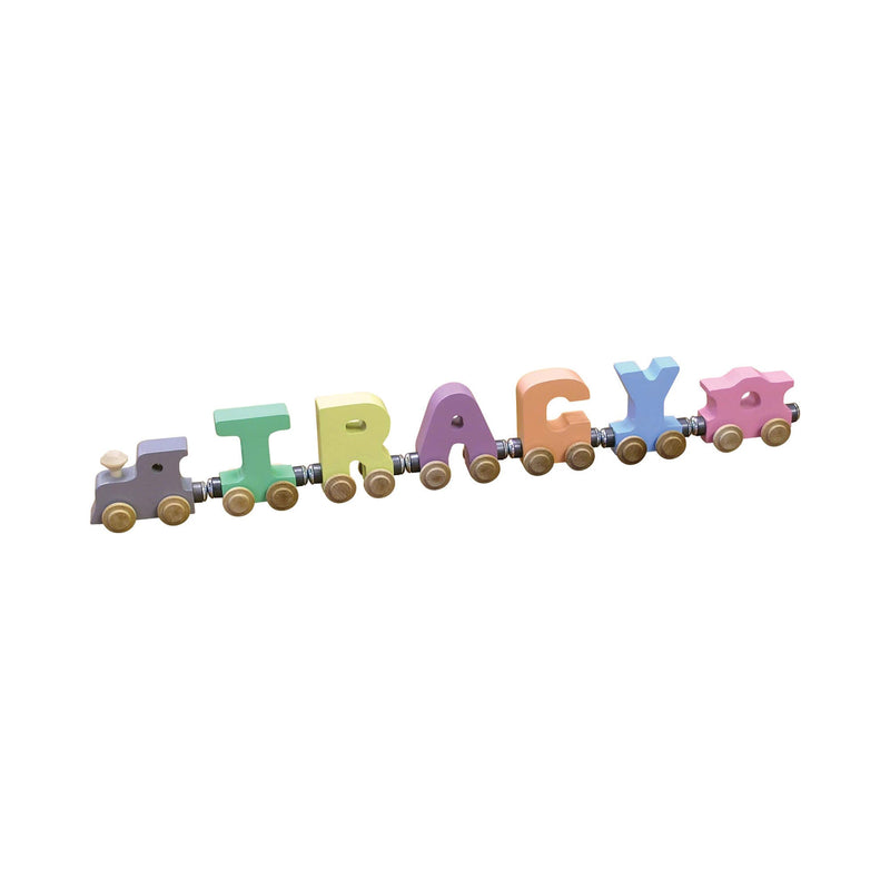 NameTrains Pastel Letters Name