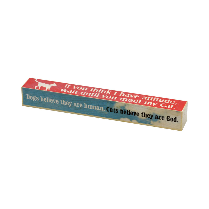 Cats Decorative Block