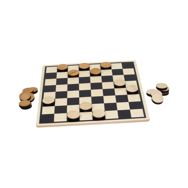 Large Checkerboard with Checkers