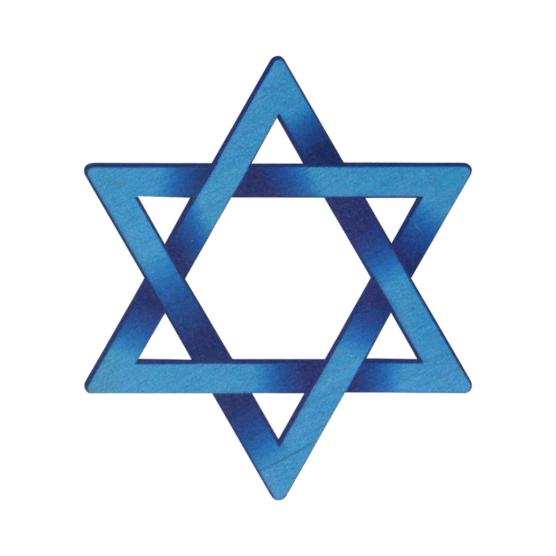 Star of David Holiday Ornament