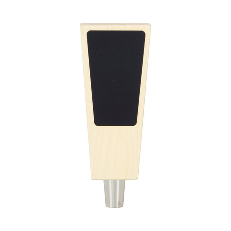 6.5" Tapered Maple Chalkboard Tap Handle