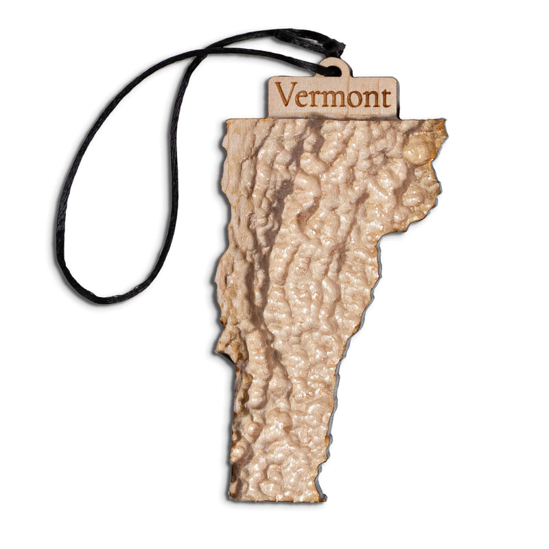 Vermont Ornament State Topographic Map | Holiday Gift
